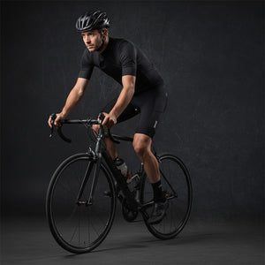 BWB Men’s Pro Black Summer Cycling Cargo Bib Shorts