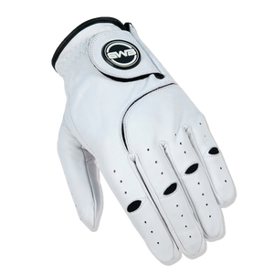 BWB Men's White / Black Left Hand Golf Glove