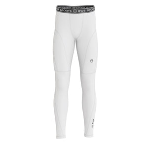 BWB Men's White Premium Full Body Recovery Compression Bundle