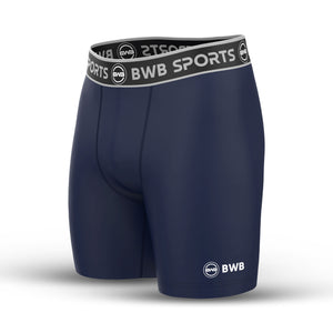 BWB Men's Navy Blue Premium Full Body Recovery Compression Bundle
