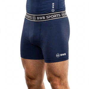 BWB Men's Boxer Shorts Value Pack 3 - Navy Blue