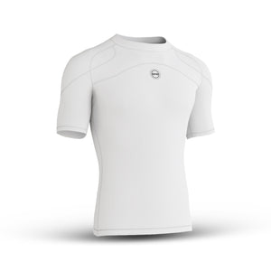 BWB Men's White Premium Full Body Recovery Compression Bundle