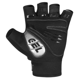BWB Black Unisex Fingerless Gel Padded Road Bike Cycling Gloves