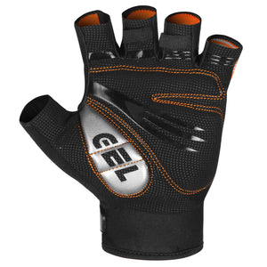 BWB Amber Unisex Fingerless Gel Padded Road Bike Cycling Gloves