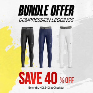 Men's Compression Full Legging - Pack of 3