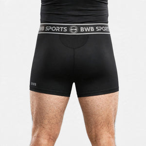 BWB Men's Boxer Shorts Value Pack 3 - Black