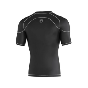 Men's Black & White Compression Shirt & Leggings Gym Bundle
