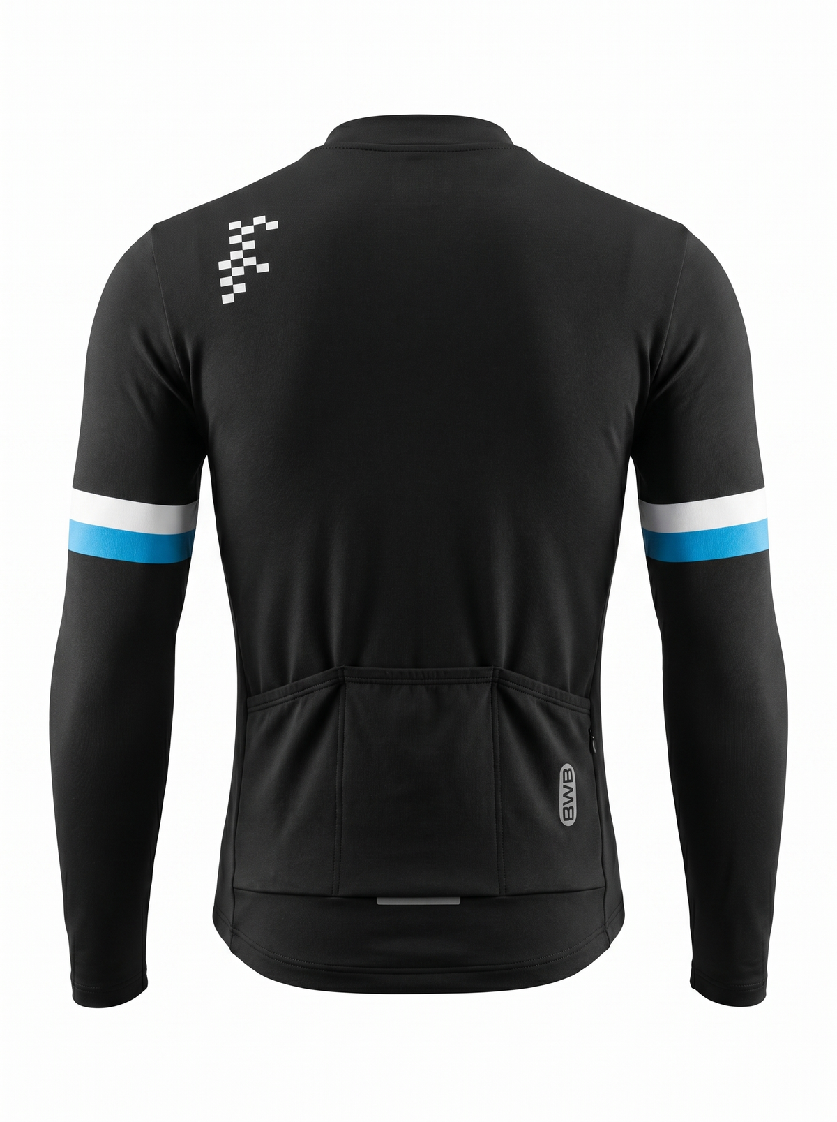 BWB Men's Thermal Frost performance Winter Cycling Jersey & cargo Bib Tights Set