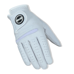 BWB Men's White Right Hand Golf Glove