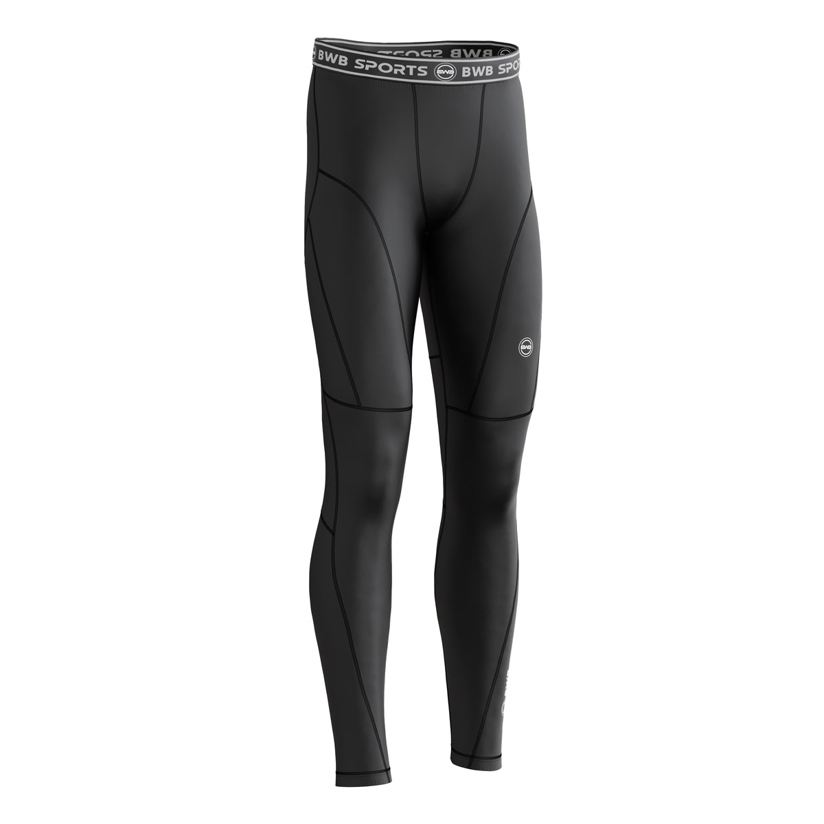 BWB Men's Black Premium Full Body Recovery Compression Bundle