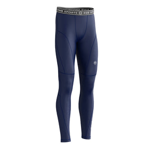 BWB Men's Navy Blue Premium Full Body Recovery Compression Bundle