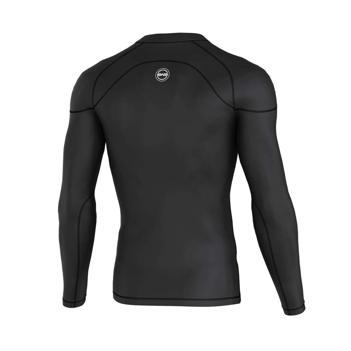 Pack of 3 Men's Long Sleeve Baselayer Compression Shirts – Gym, Running & Training Tops