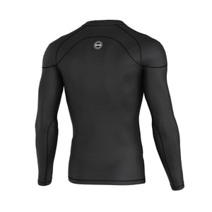 Pack of 3 Men's Long Sleeve Baselayer Compression Shirts – Gym, Running & Training Tops