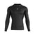 BWB MEN'S BLACK LONG SLEEVE BASELAYER COMPRESSION SHIRT & LEGGINGS SET