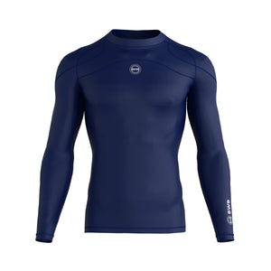 Pack of 3 Men's Long Sleeve Baselayer Compression Shirts – Gym, Running & Training Tops