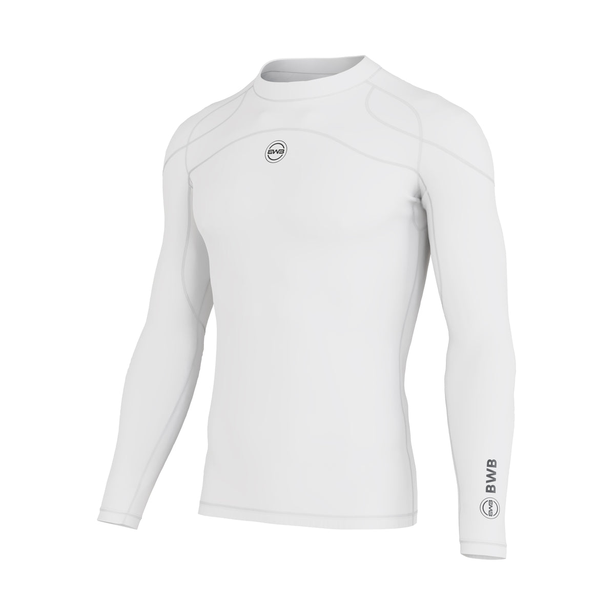 Pack of 3 Men's Long Sleeve Baselayer Compression Shirts – Gym, Running & Training Tops