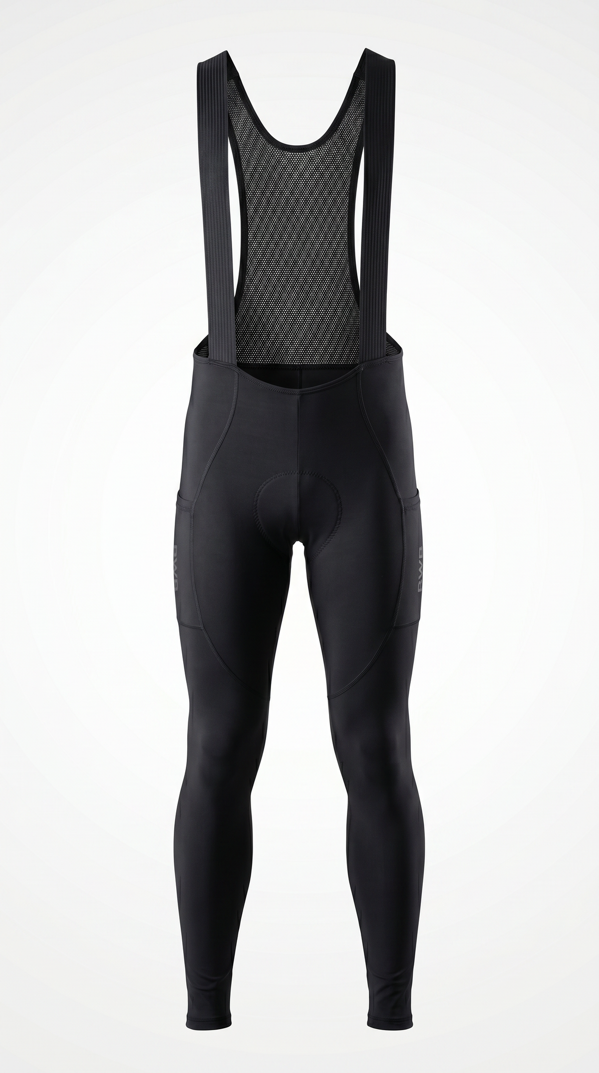 BWB Men's Thermal Gel Padded Cycling Cargo Bib Tights
