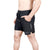 BWB Men's Black Sports Shorts