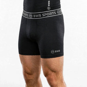 BWB Men's Boxer Shorts Value Pack 3 - Black
