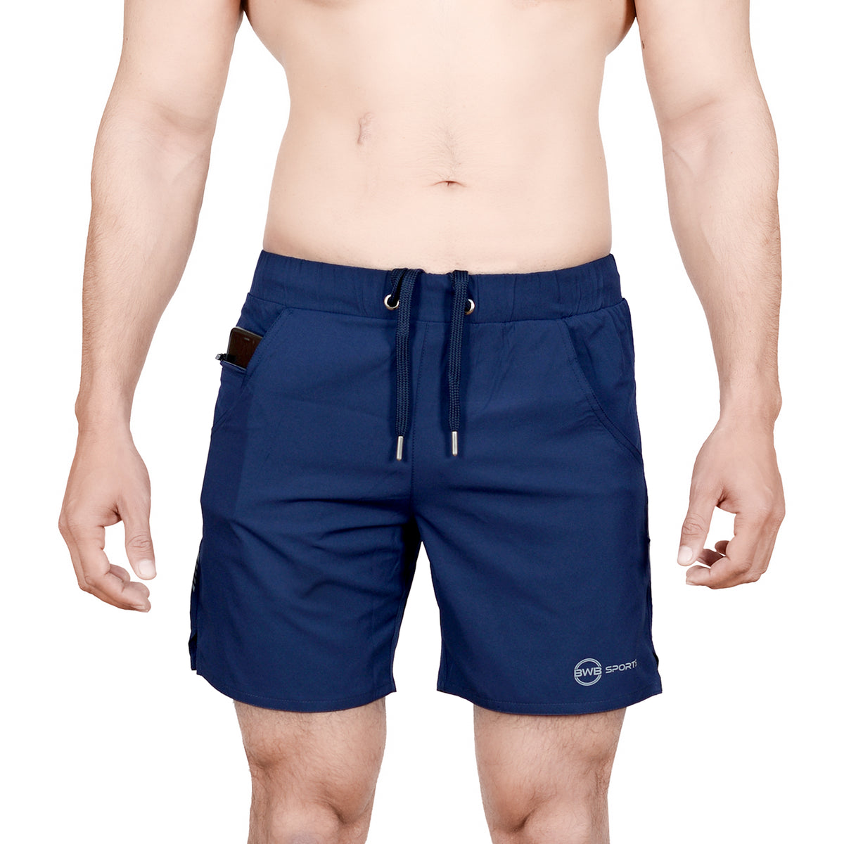 Bwb Men BWB Men's Navy Blue Running Shorts - BWB Sports®