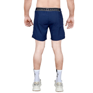 BWB Men's Navy Blue Sports Shorts