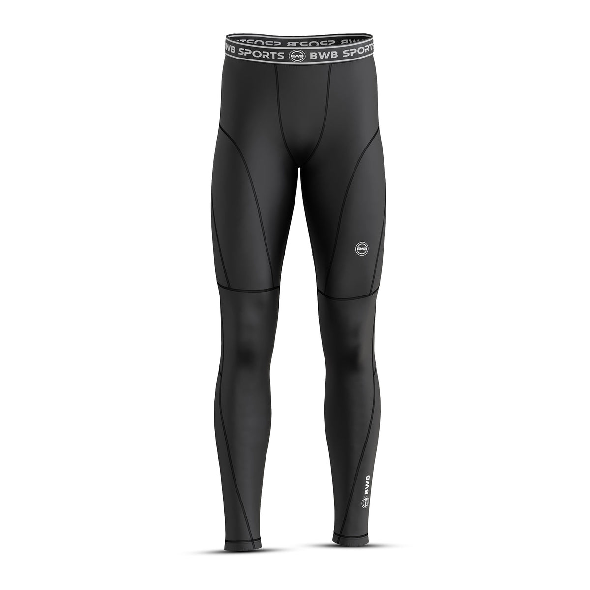 Bwb Men Men's Black Compression Baselayer Leggings - BWB Sports®