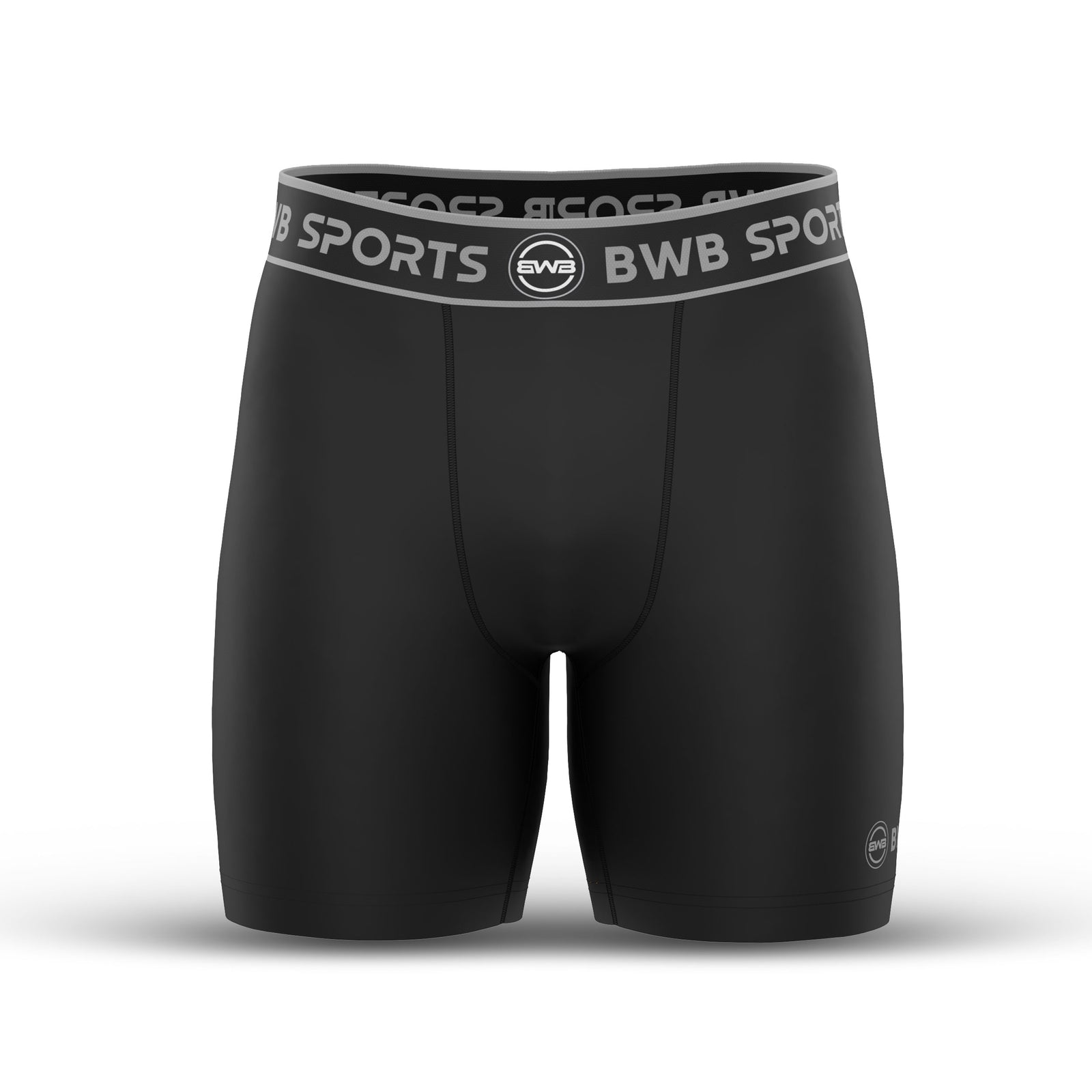BWB Men's Boxer Shorts Value Pack 3 - Black