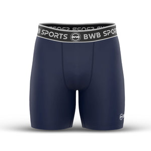 BWB Men's Navy Blue Premium Full Body Recovery Compression Bundle