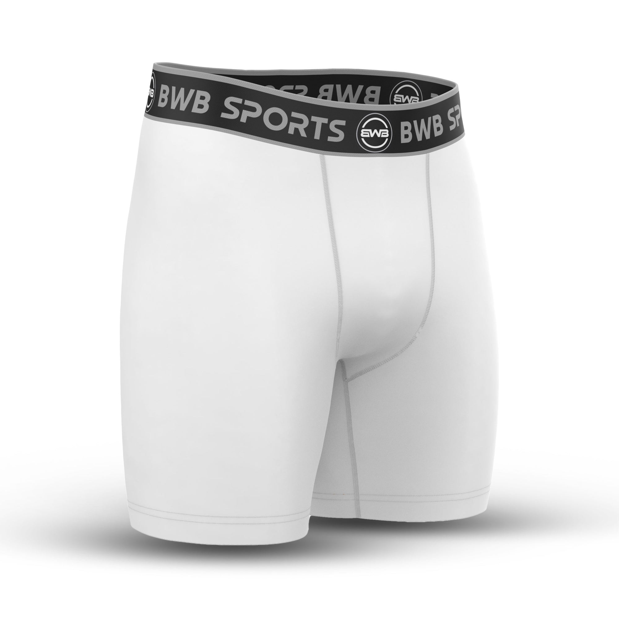 BWB Men's White Boxer Shorts