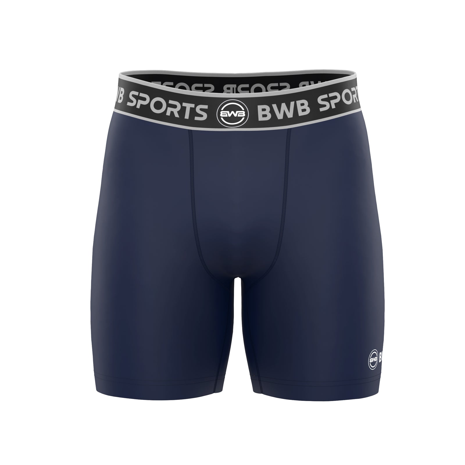 BWB Men's Boxer Shorts Value Pack 3 - Navy Blue