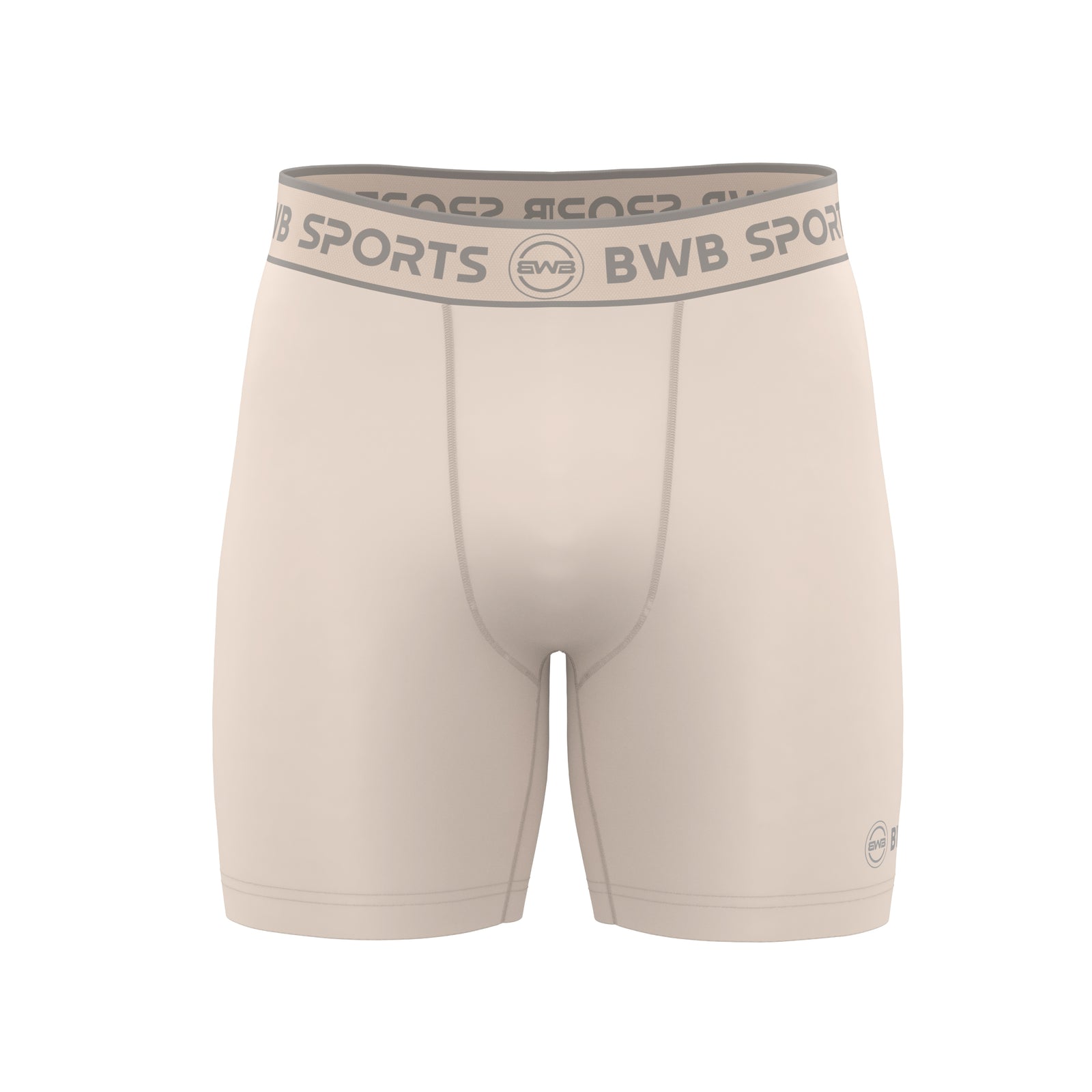 BWB Men's Boxer Shorts Value Pack 3 - Beige