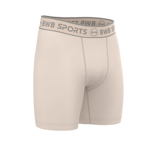 BWB Men's Beige Premium Full Body Recovery Compression Bundle