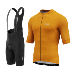 Men's Amber Short Sleeve Cycling Jersey & Bib Shorts Set