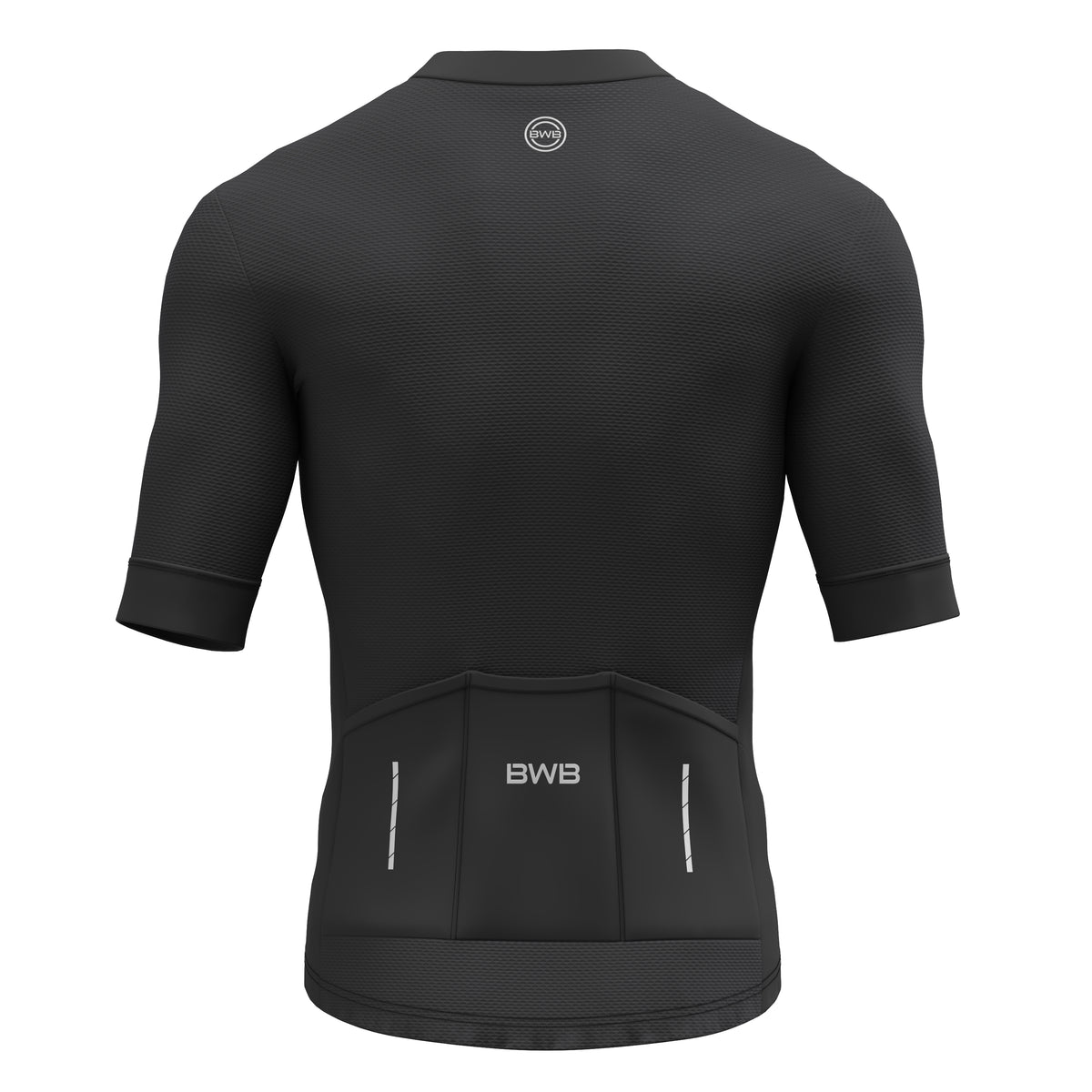 Black Men's Short Sleeve Cycling Jersey & Bib Shorts Set with 3 Pairs Cycling Socks & Free Fingerless Gel Padded Gloves