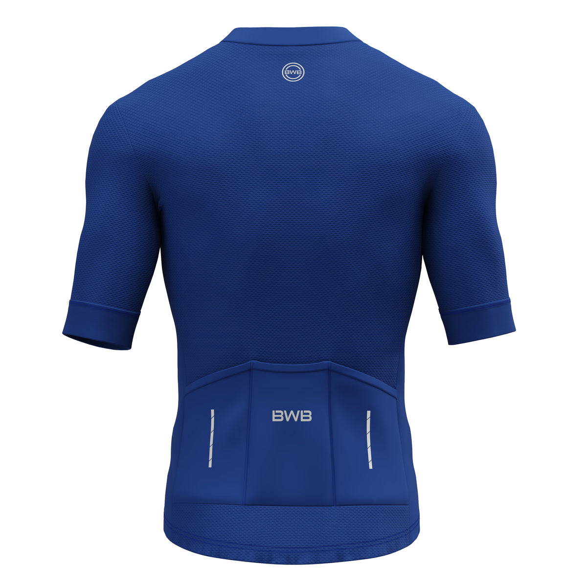 Navy Blue Men's Short Sleeve Cycling Jersey & Bib Shorts Set with 3 Pairs Cycling Socks & Free Fingerless Gel Padded Gloves