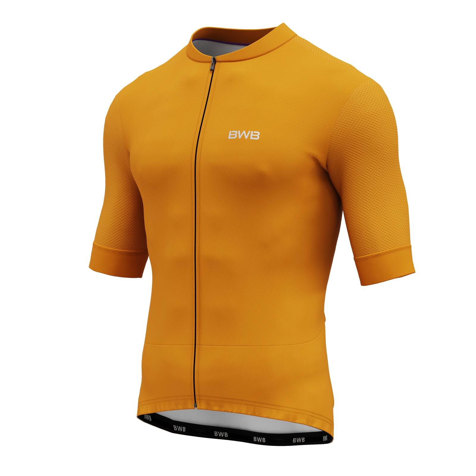 BWB Men's Pro Amber Short Sleeve Summer Cycling Jersey