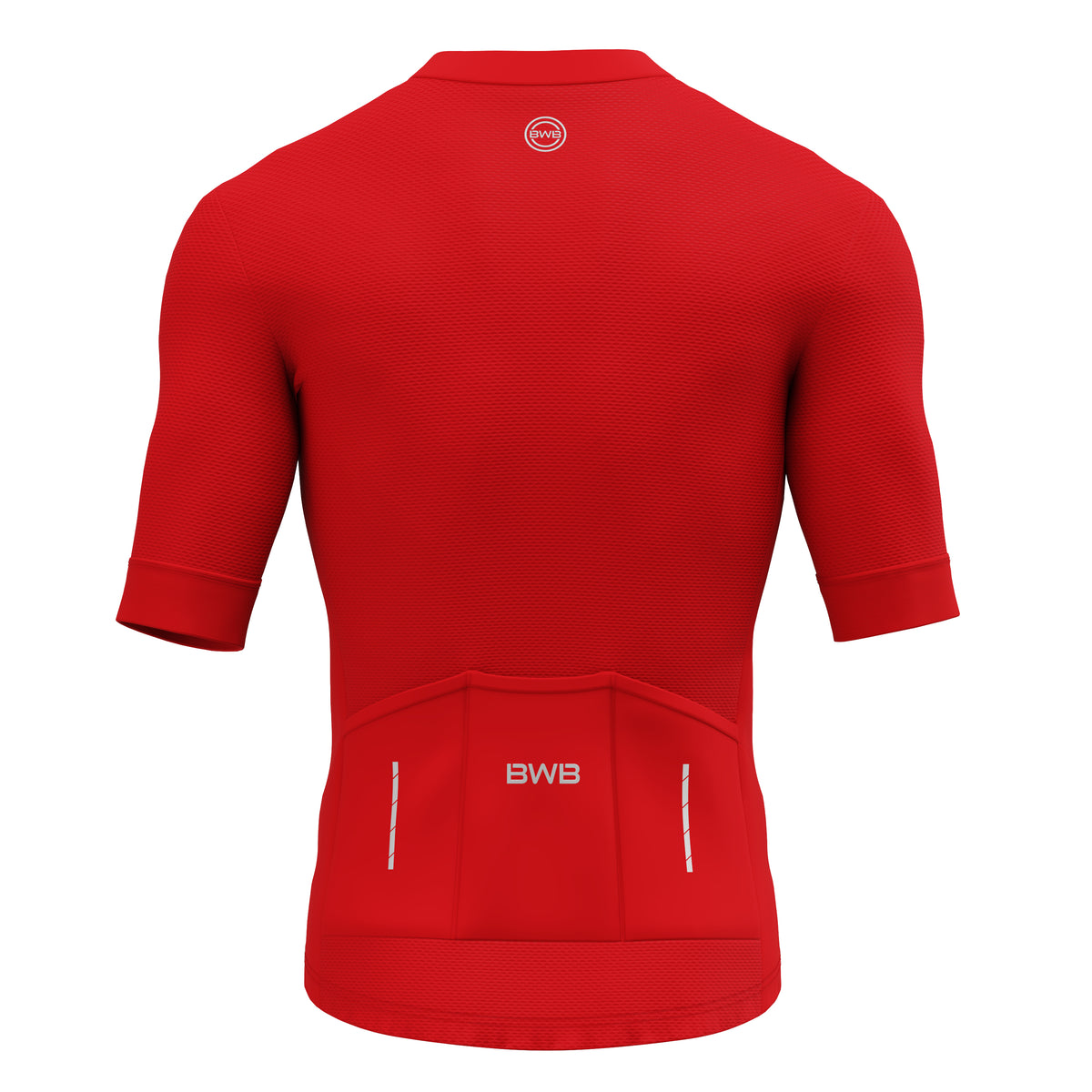 Red Men's Short Sleeve Cycling Jersey & Bib Shorts Set with 3 Pairs Cycling Socks & Free Fingerless Gel Padded Gloves
