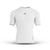 BWB Men's White Short Sleeve Compression Shirt