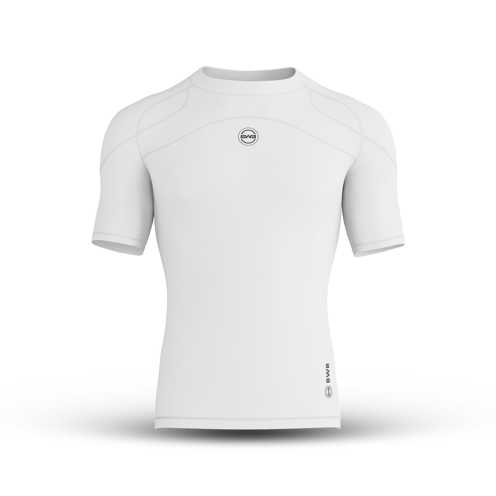 BWB Men's White Premium Full Body Recovery Compression Bundle