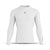 BWB MEN'S WHITE LONG SLEEVE BASELAYER COMPRESSION SHIRT & LEGGINGS SET