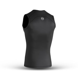 Men's Black Sleeveless Compression Shirt & Gym Shorts Set