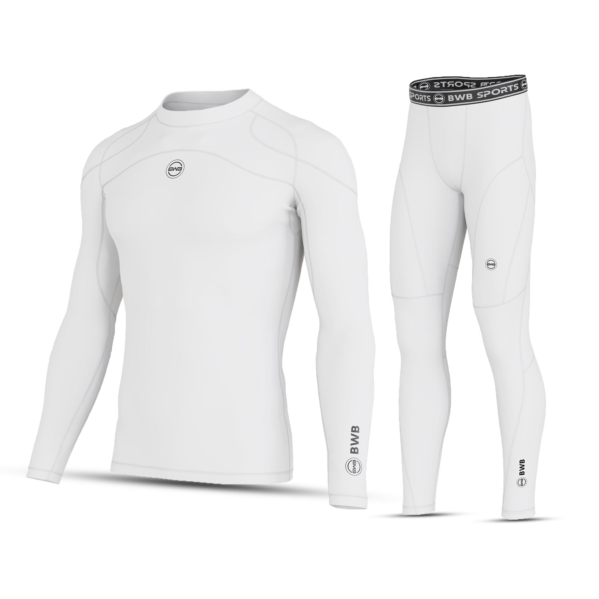 Findci Men Compression Tops Tight Trousers Long Sleeve Shirts Long Pants  Suits (XL, New White) : : Clothing, Shoes & Accessories