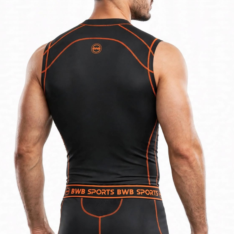 Men's  Compression Sleeveless Shirts - Pack of 3