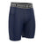 BWB Men's Navy Blue Compression Shorts