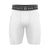 BWB Men's White Compression Shorts