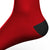 BWB 3 Pairs Red, Black, Yellow Crew Cycling Socks