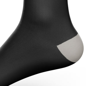 BWB 3 Pairs Black Crew Cycling Socks