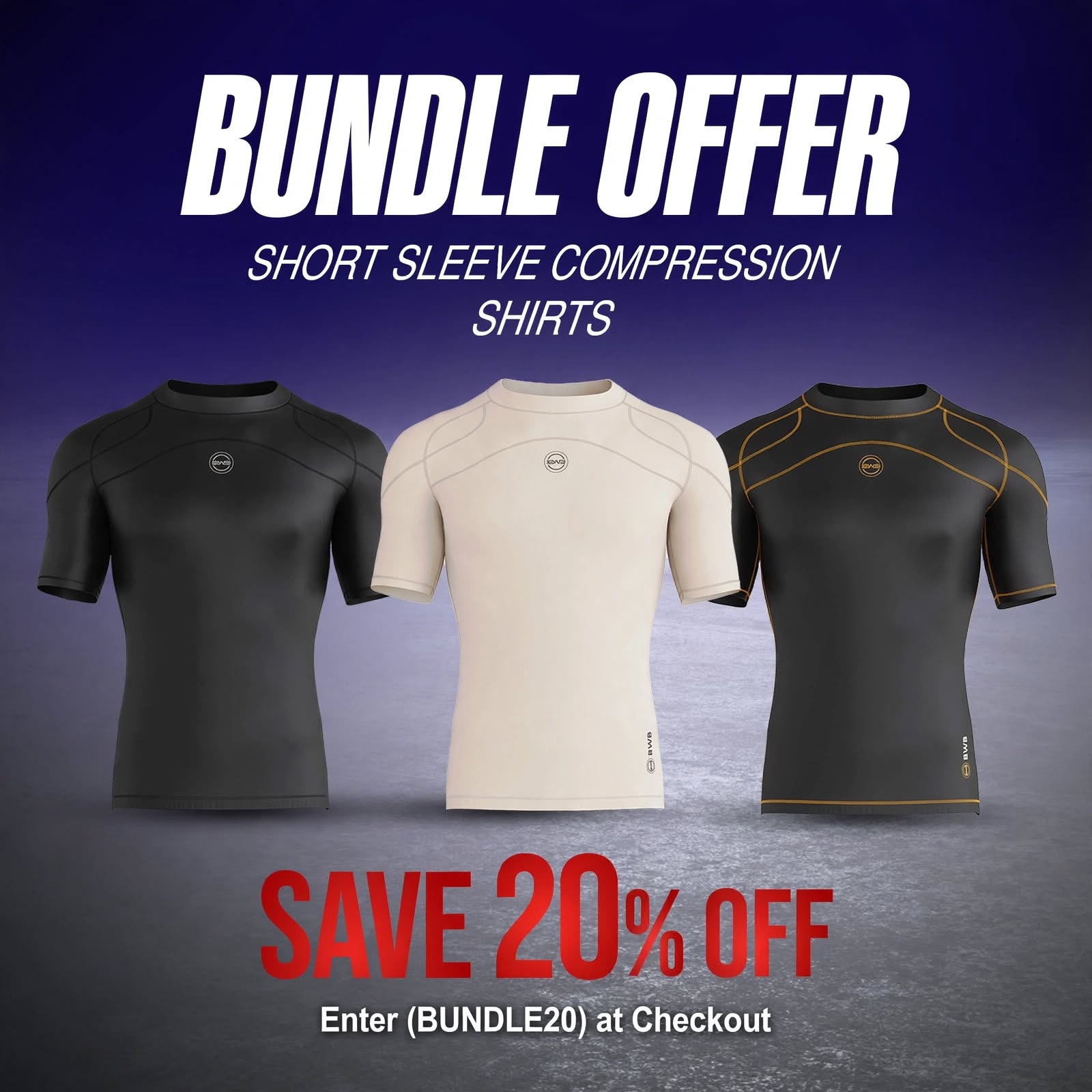 Men's Compression Full Sleeve Shirts - Pack of 3