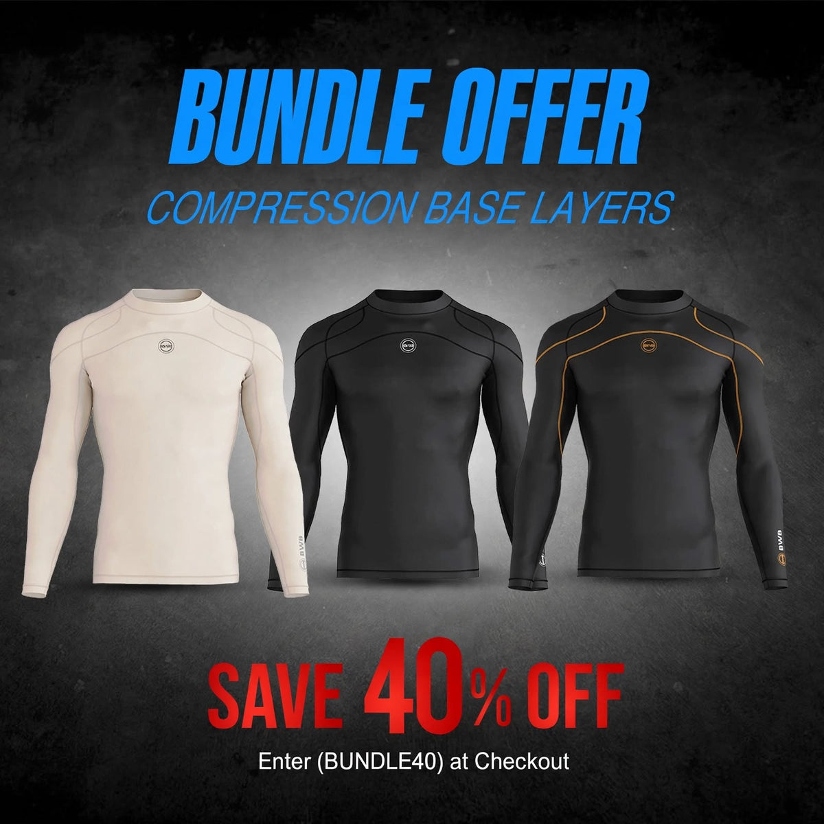Men's Compression Full Sleeve Shirts - Pack of 3