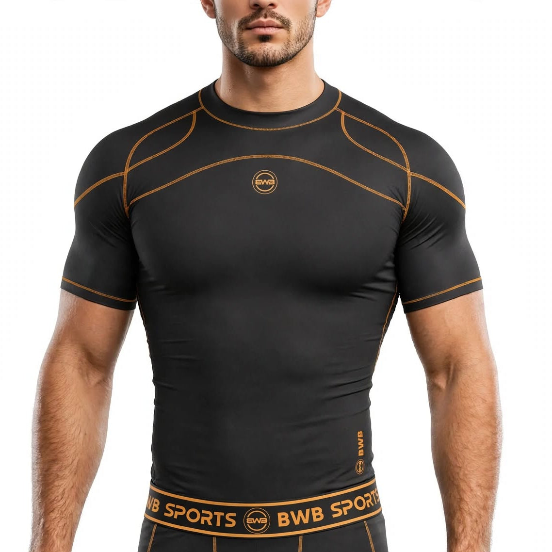 Men's Compression Short Sleeve Shirts - Pack of 3
